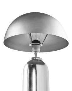 Discount Beliani Lampada da tavolo JALANGI Metallo Argento
