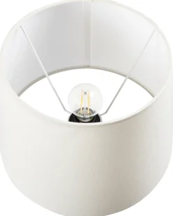 Sale Beliani Lampada da tavolo JAUCA Porcellana Bianco/Blu Bianco Blu