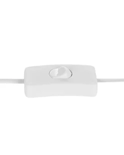 Discount Beliani Lampada da tavolo JINNY Ceramica Bianco Bianco Verde