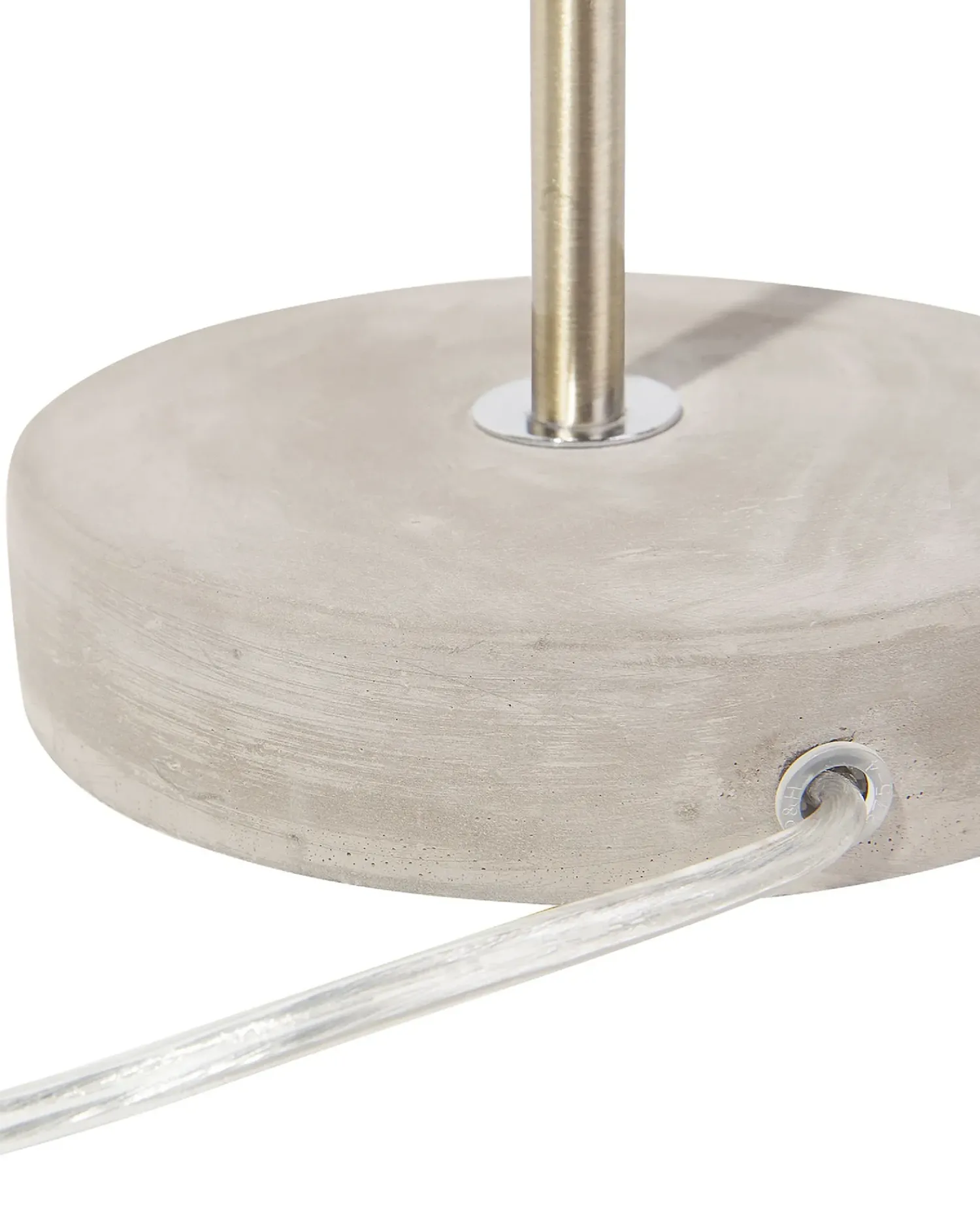Clearance Beliani Lampada da tavolo JUCAR Metallo Ottone Beige Ottone
