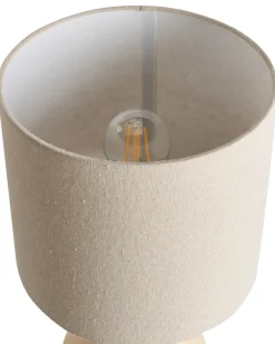 Sale Beliani Lampada da tavolo KERULEN Ceramica Beige
