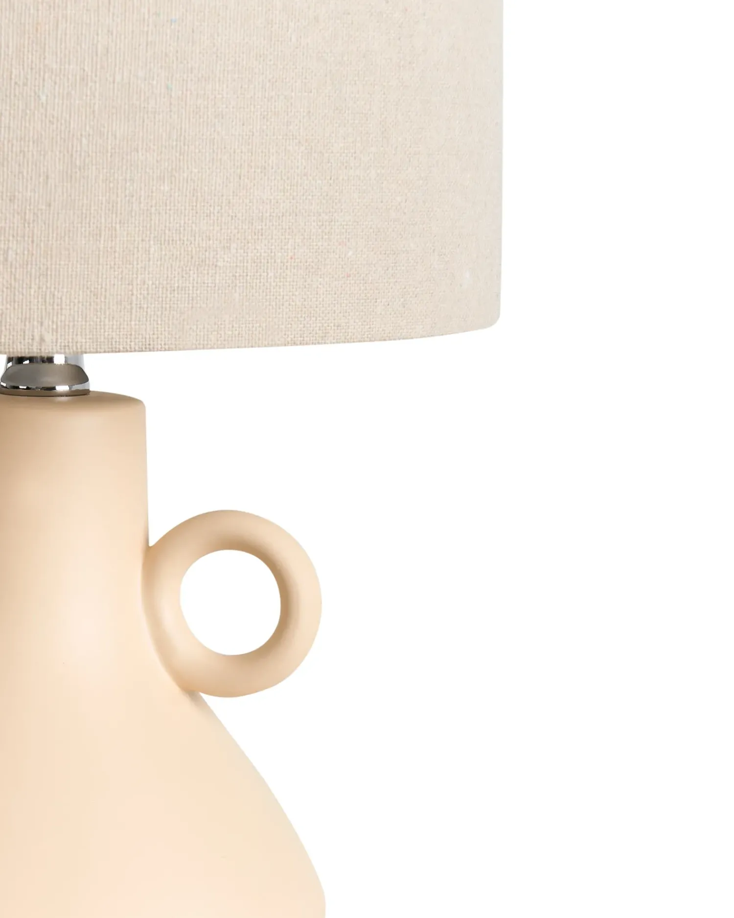 Sale Beliani Lampada da tavolo KERULEN Ceramica Beige