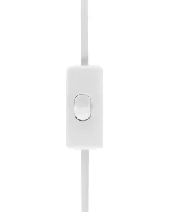 Discount Beliani Lampada da tavolo KHERLEN Ceramica Argento Bianco Argento