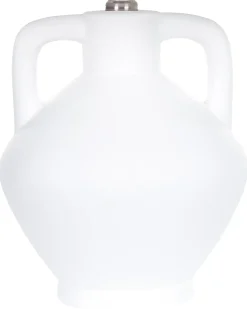 New Beliani Lampada da tavolo LABRADA Ceramica Bianco