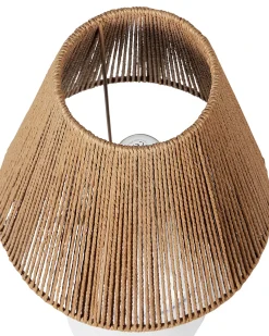 Best Beliani Lampada da tavolo LARISSOS Ceramica Bianco Beige Bianco Blu