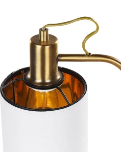 Outlet Beliani LIBERIA Metallo Rame Bianco Rame