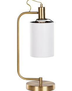 Outlet Beliani LIBERIA Metallo Rame Bianco Rame