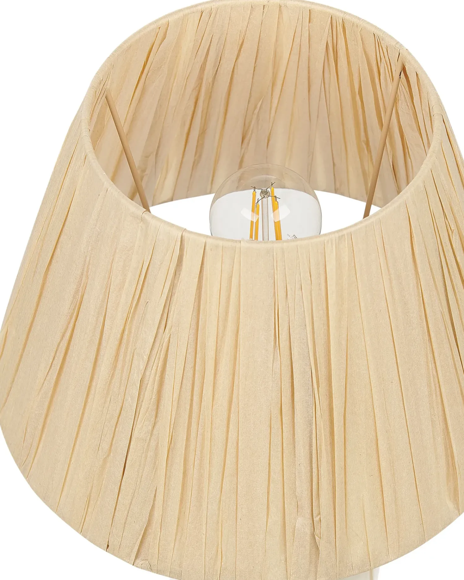 Best Beliani Lampada da tavolo LIMONES Ceramica Verde Beige Verde