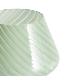 Clearance Beliani Lampada da tavolo LOBO Vetro Verde