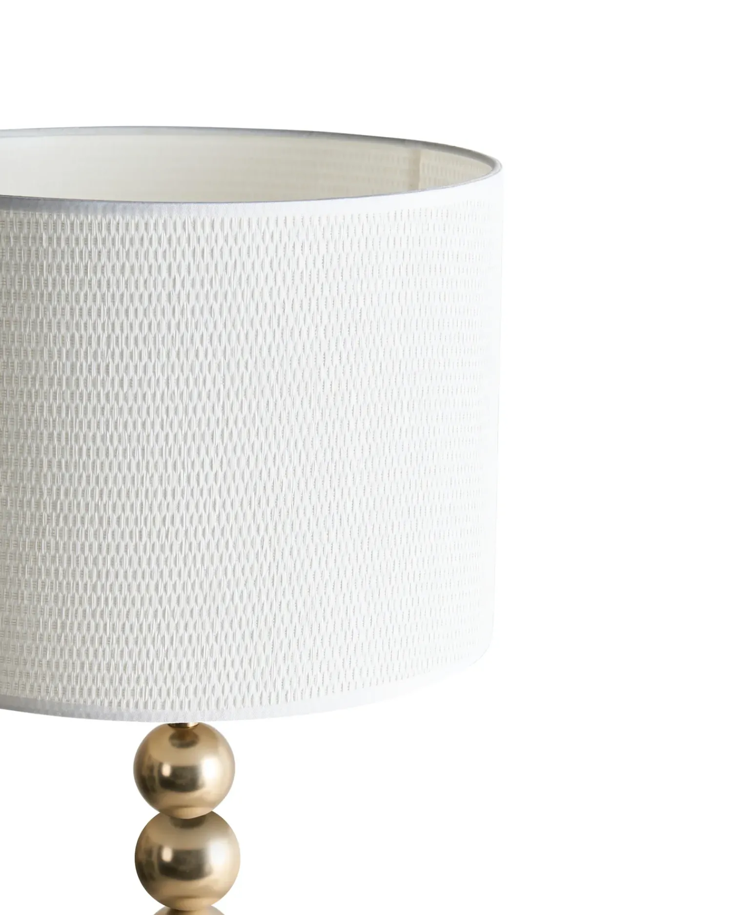 Outlet Beliani LOKY Metallo Ottone Bianco Ottone