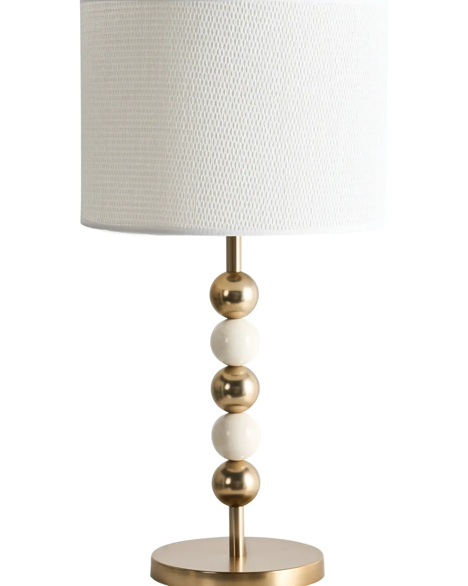 Outlet Beliani LOKY Metallo Ottone/Beige Bianco Beige Oro