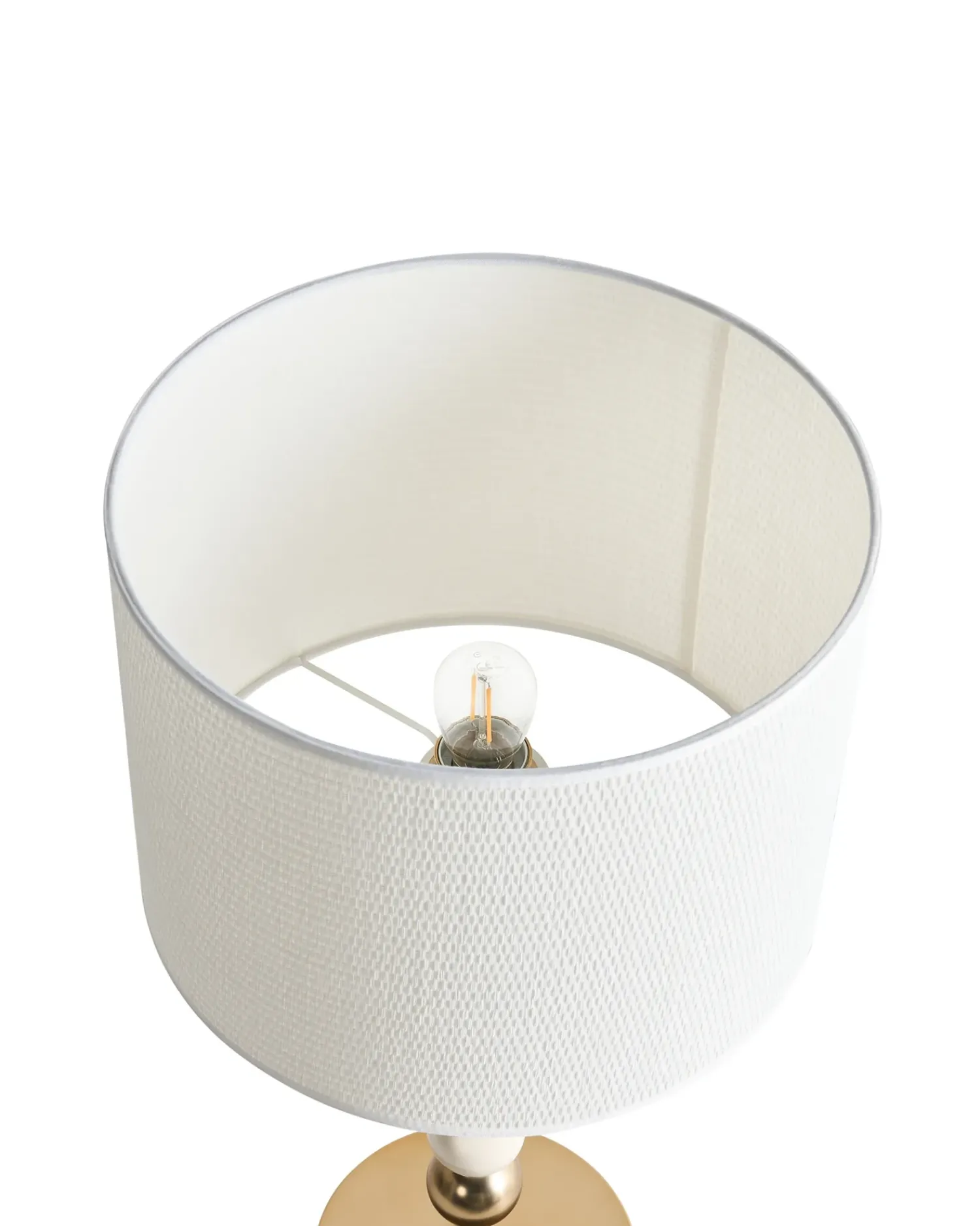 Outlet Beliani LOKY Metallo Ottone/Beige Bianco Beige Oro