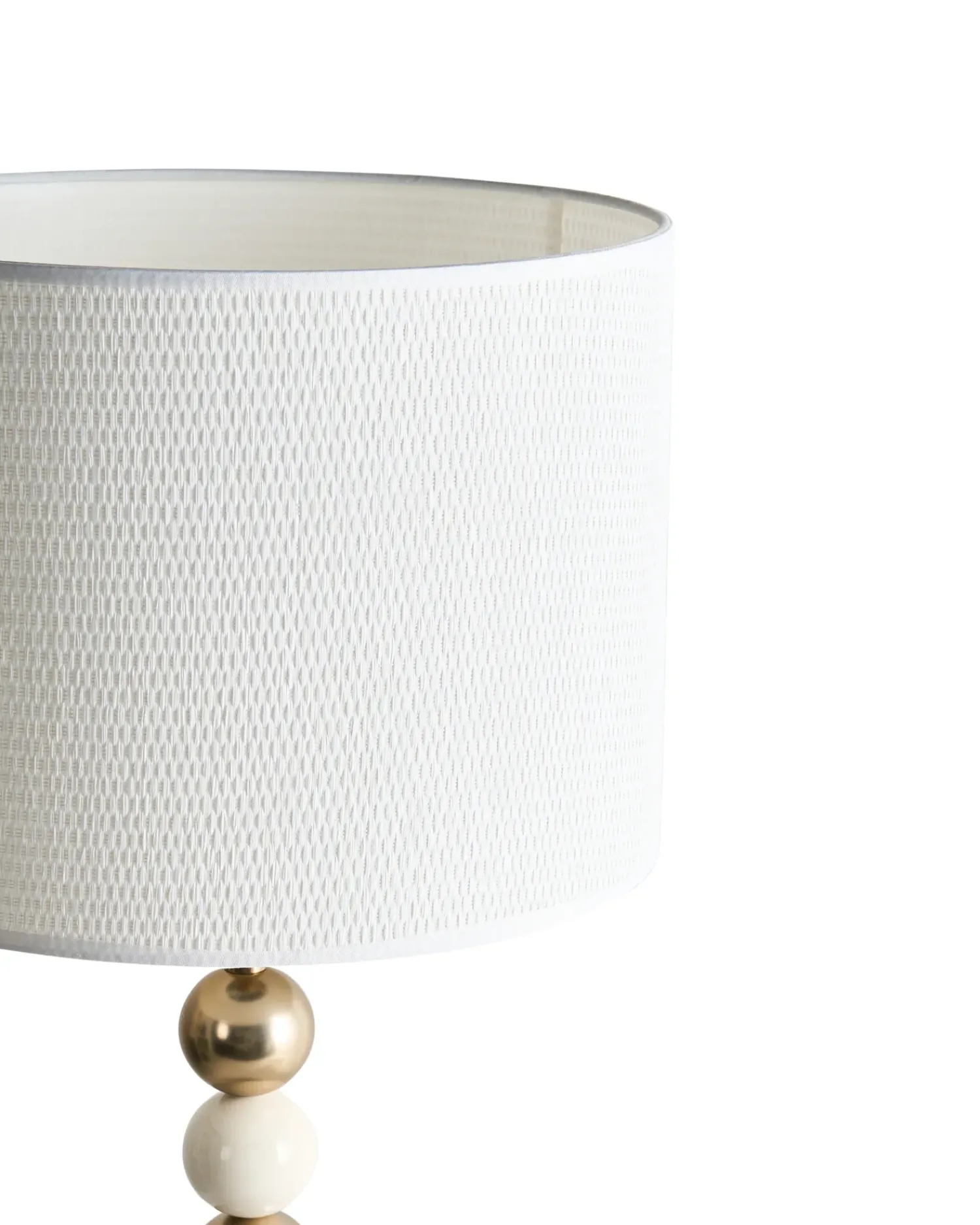 Outlet Beliani LOKY Metallo Ottone/Beige Bianco Beige Oro