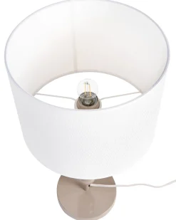 Hot Beliani LOKY Metallo Bianco/Beige Bianco Beige