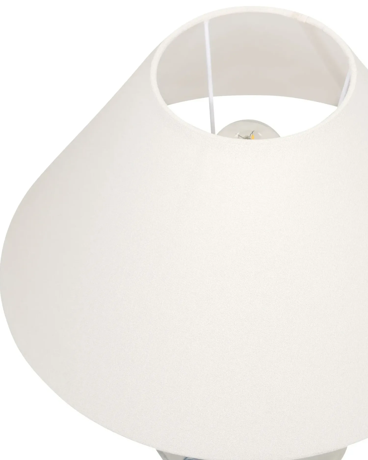 Discount Beliani Lampada da tavolo MAGROS Porcellana Bianco/Blu Bianco Blu
