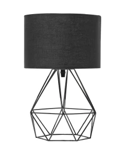Best Beliani Lampada da tavolo MARONI Metallo Nero