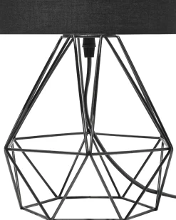 Best Beliani Lampada da tavolo MARONI Metallo Nero