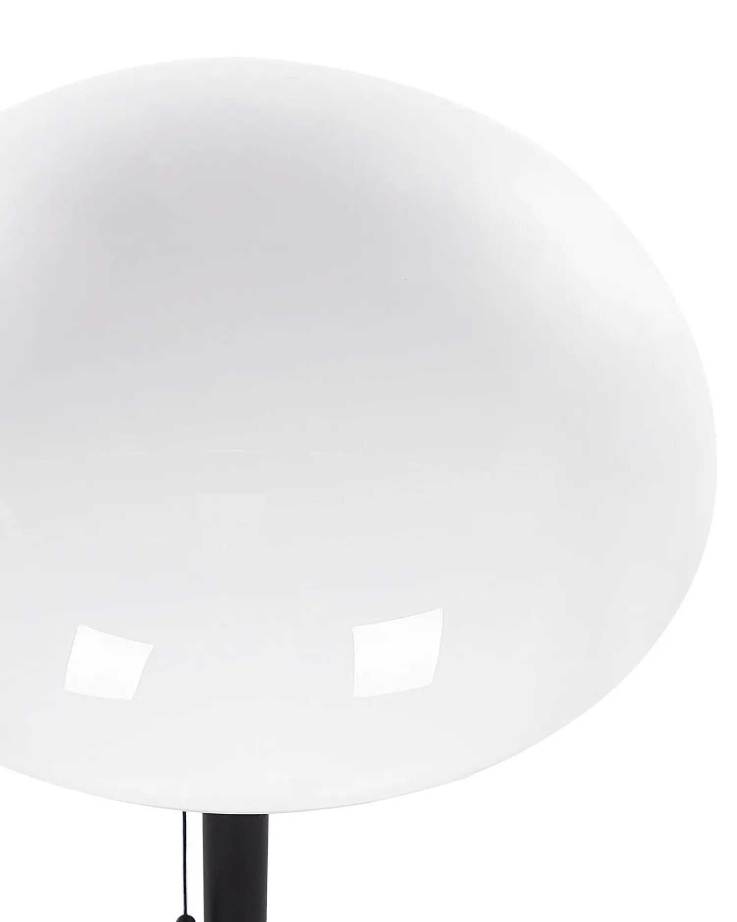 Best Beliani Lampada da tavolo MINIJA Metallo Nero Bianco Oro Nero