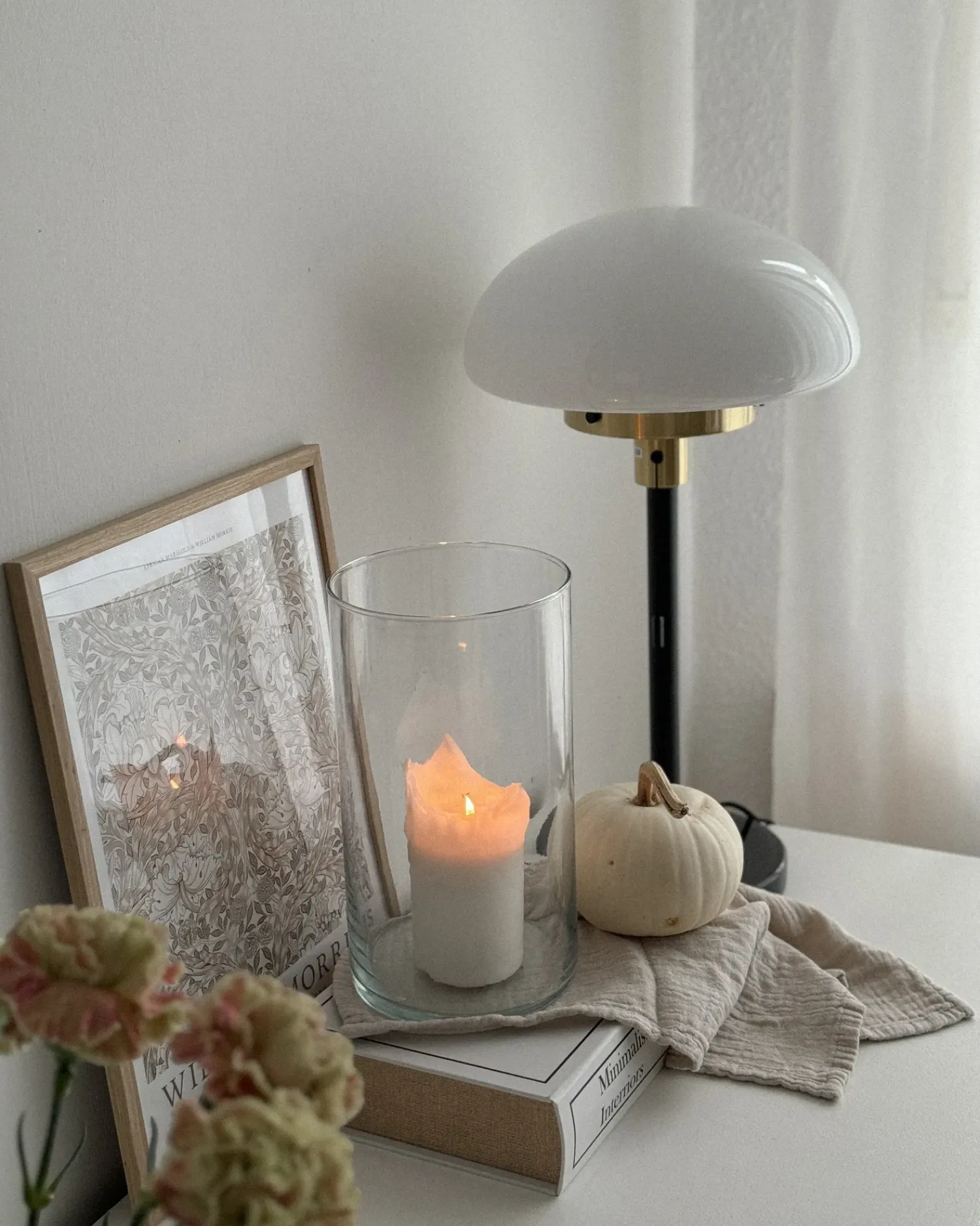 Best Beliani Lampada da tavolo MINIJA Metallo Nero Bianco Oro Nero