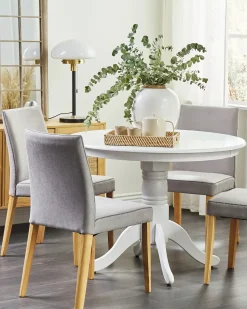 Best Beliani Lampada da tavolo MINIJA Metallo Nero Bianco Oro Nero