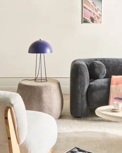 Online Beliani Lampada da tavolo MOPAN Metallo Blu