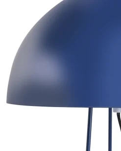 Online Beliani Lampada da tavolo MOPAN Metallo Blu