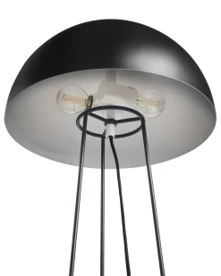 Sale Beliani Lampada da tavolo MOPAN Metallo Nero
