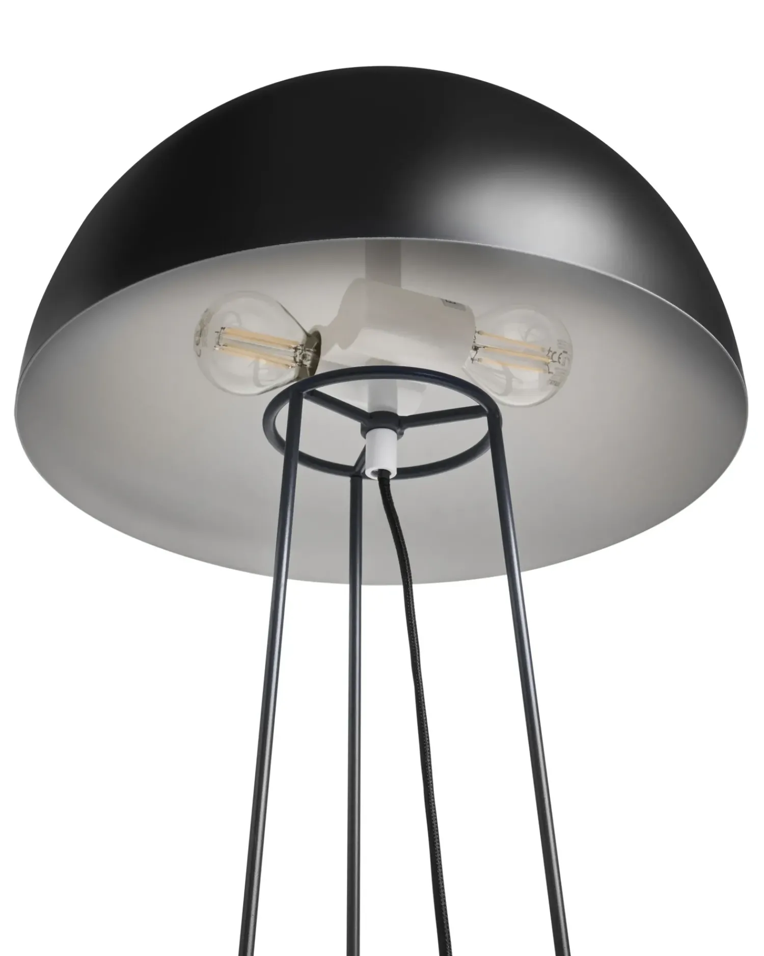 Sale Beliani Lampada da tavolo MOPAN Metallo Nero