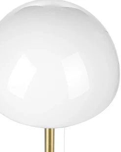 Sale Beliani Lampada da tavolo MORUGA Metallo Oro Bianco Oro