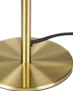 Sale Beliani Lampada da tavolo MORUGA Metallo Oro Bianco Oro