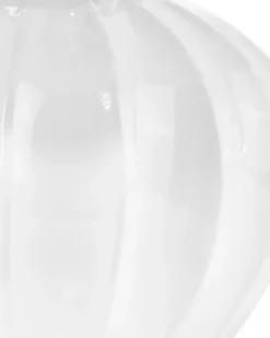 Sale Beliani Lampada da tavolo NERIS Ceramica Bianco sporco Argento Bianco