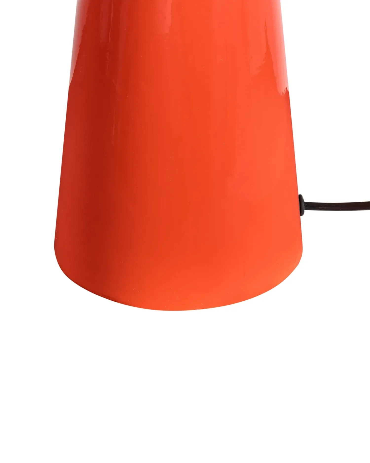Clearance Beliani Lampada da tavolo OTEROS Rosso