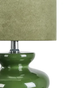 Clearance Beliani Lampada da tavolo OTEROS oliva Verde