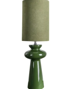 Clearance Beliani Lampada da tavolo OTEROS oliva Verde