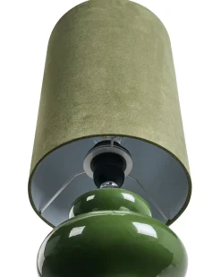 Clearance Beliani Lampada da tavolo OTEROS oliva Verde