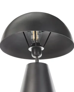 Best Beliani Lampada da tavolo PALMIET Metallo Nero