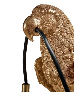 Outlet Beliani Lampada da tavolo Pappagallo SINATRA Oro Ottone Oro