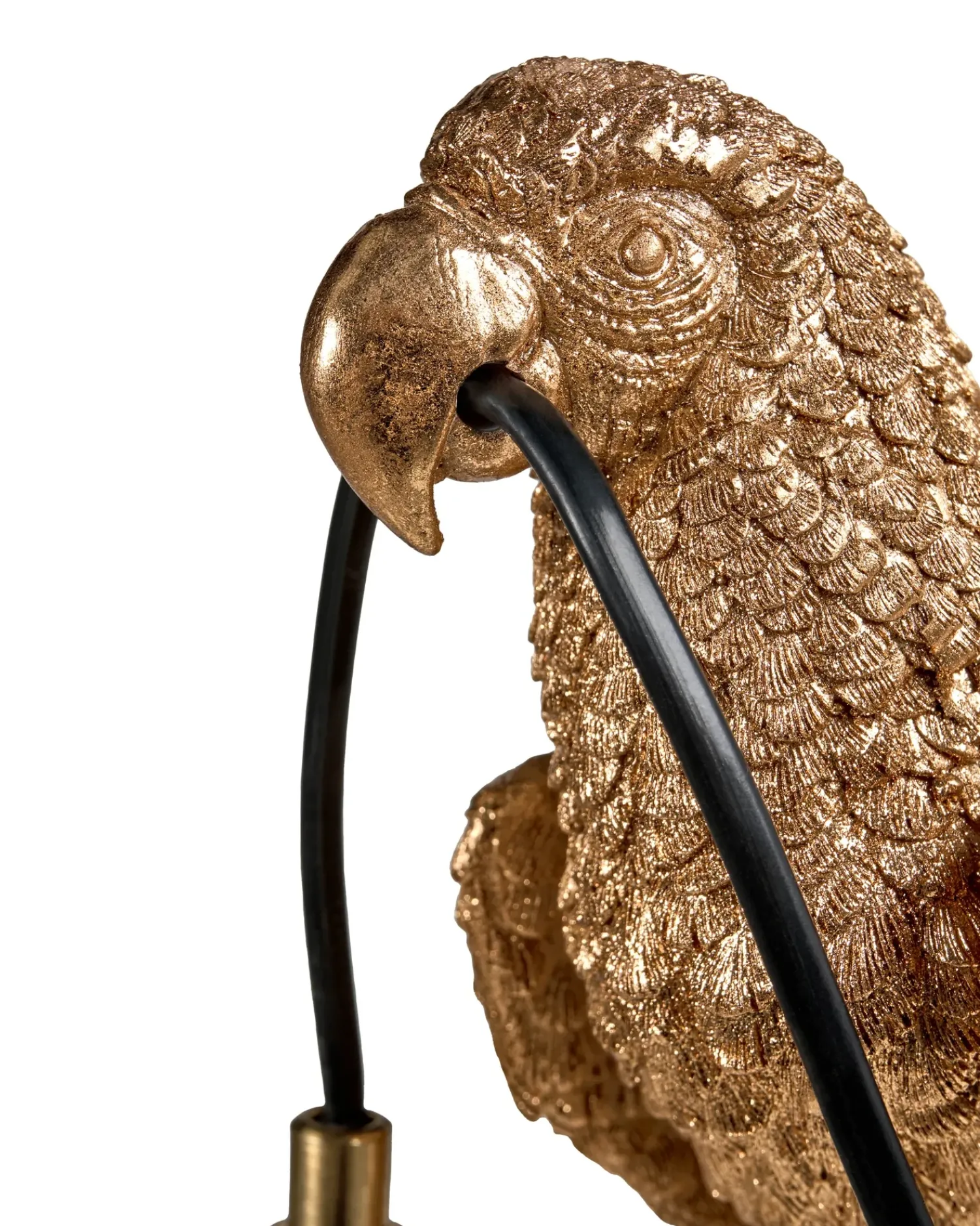 Outlet Beliani Lampada da tavolo Pappagallo SINATRA Oro Ottone Oro