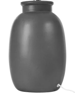Online Beliani Lampada da tavolo PATILLAS Ceramica Nero Bianco Nero