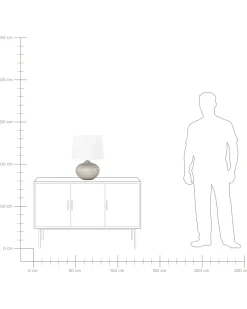 Discount Beliani Lampada da tavolo PIRITA Ceramica Oro Bianco Oro