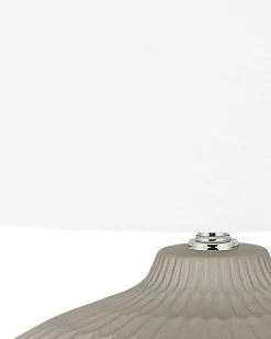 Discount Beliani Lampada da tavolo PIRITA Ceramica Oro Bianco Oro