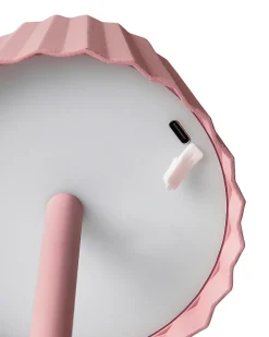 Discount Beliani Lampada da tavolo POMBEIRO Metallo pastello Rosa