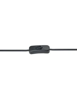 Outlet Beliani Lampada da tavolo RENARD Corda di carta Naturale Bianco Naturale Marrone