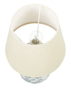 Best Beliani Lampada da tavolo ROSANNA Ceramica Beige Beige Blu