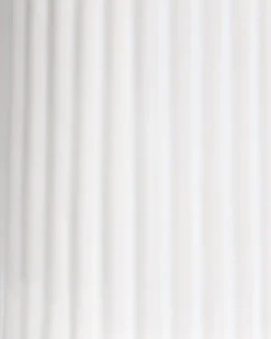 Beliani Lampada da tavolo SALIENTE Ceramica Bianco sporco Bianco Beige