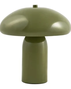 Sale Beliani Lampada da tavolo SANYA Metallo scuro Verde