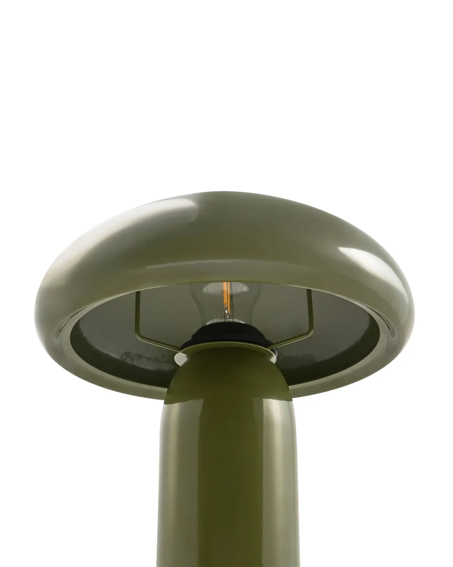 Sale Beliani Lampada da tavolo SANYA Metallo scuro Verde