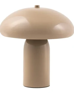 Clearance Beliani Lampada da tavolo SANYA Metallo Beige