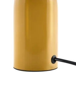 Hot Beliani Lampada da tavolo SANYA Metallo Giallo