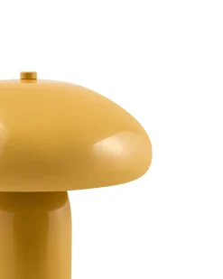 Hot Beliani Lampada da tavolo SANYA Metallo Giallo